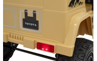 Elektromobilis Toyota FJ Cruiser 4x4, Beige-Elektromobiliai vaikams, Visureigiai-e-vaikas