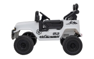 Toyota FJ Cruiser dla dzieci Biały + Pilot + Napęd 4x4 + Audio LED + EVA + Wolny Start