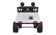 Elektromobilis Toyota FJ Cruiser 4x4, White-Elektromobiliai vaikams, Visureigiai-e-vaikas