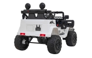Toyota FJ Cruiser dla dzieci Biały + Pilot + Napęd 4x4 + Audio LED + EVA + Wolny Start