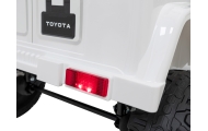 Elektromobilis Toyota FJ Cruiser 4x4, White-Elektromobiliai vaikams, Visureigiai-e-vaikas
