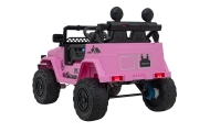 Elektromobilis Toyota FJ Cruiser 4x4, Pink-Elektromobiliai vaikams, Visureigiai-e-vaikas