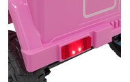Toyota FJ Cruiser dla dzieci Różowy + Pilot + Napęd 4x4 + Audio LED + EVA + Wolny Start