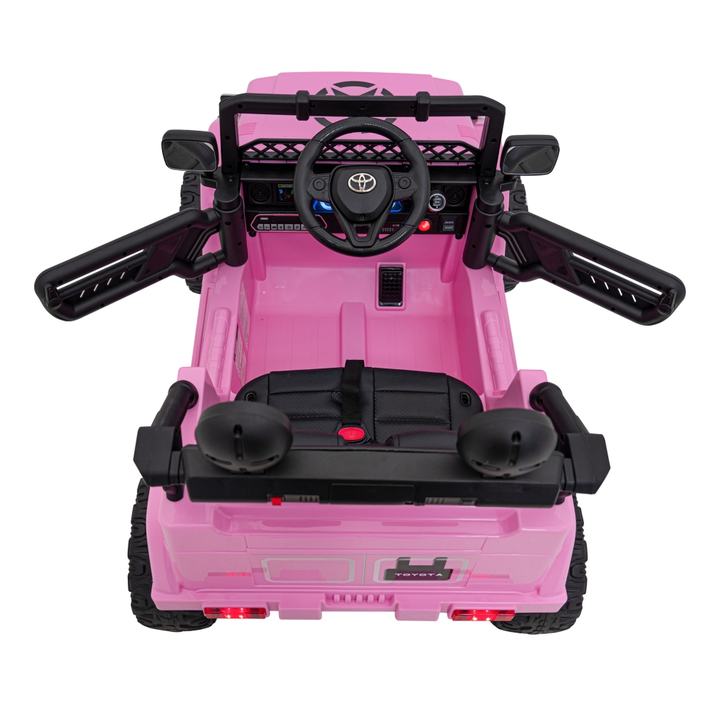 Elektromobilis Toyota FJ Cruiser 4x4, Pink-Elektromobiliai vaikams, Visureigiai-e-vaikas