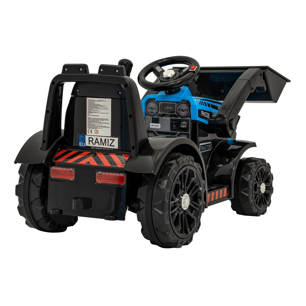 Elektrinis traktorius-buldozeris G320, Blue-Elektromobiliai vaikams, Traktoriai-e-vaikas