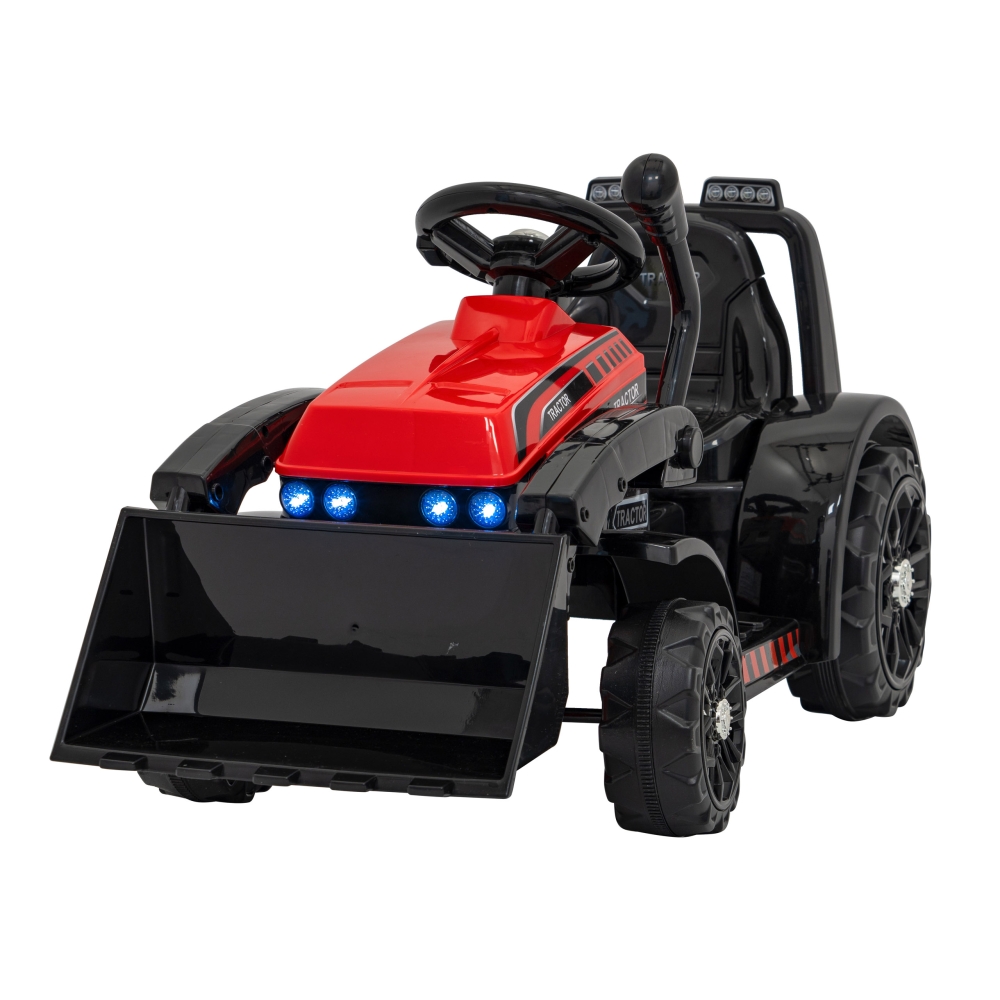 Elektrinis traktorius-buldozeris G320, Red-Elektromobiliai vaikams, Traktoriai-e-vaikas