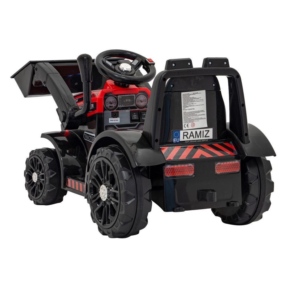 Elektrinis traktorius-buldozeris G320, Red-Elektromobiliai vaikams, Traktoriai-e-vaikas
