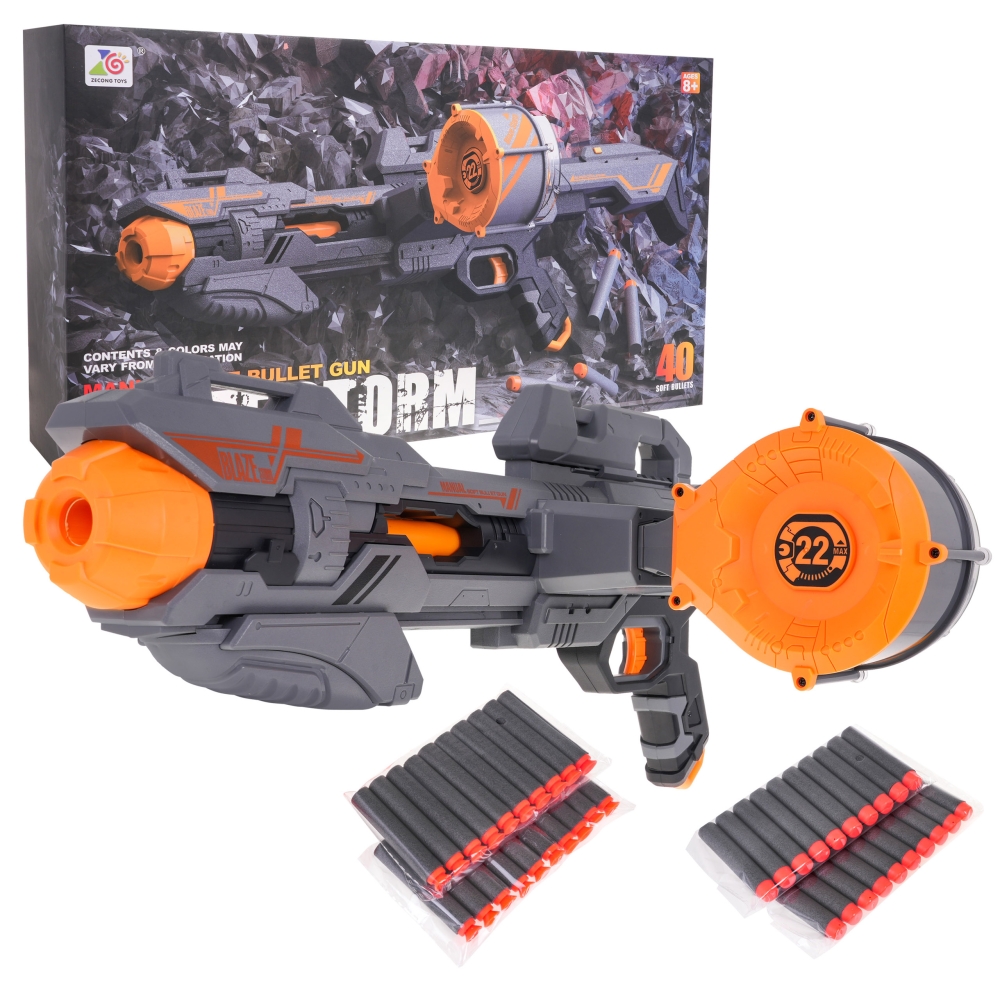 MEGA Blaze Storm Rifle Grey