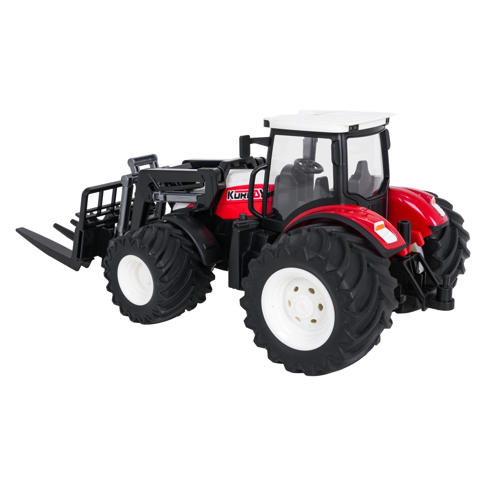 Traktor Czerwony R/C Z Turem