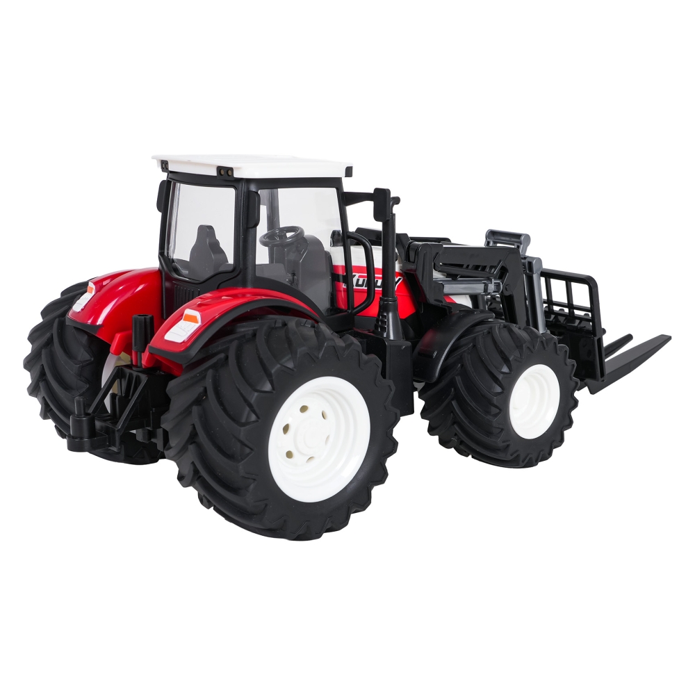 Traktor Czerwony R/C Z Turem