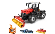 Klocki Czerwony Traktor 2716el.