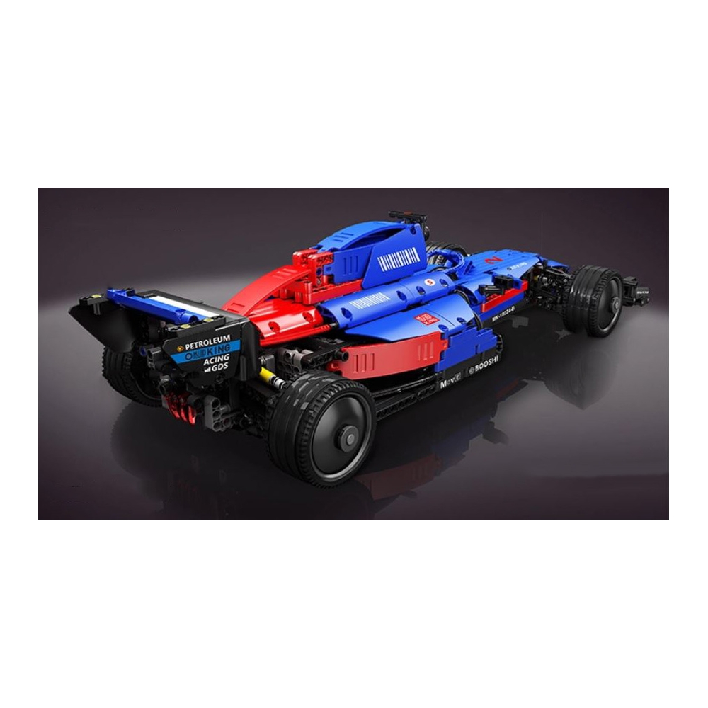 Konstruktorius F1 automobilis, 1065 el., mėlynas