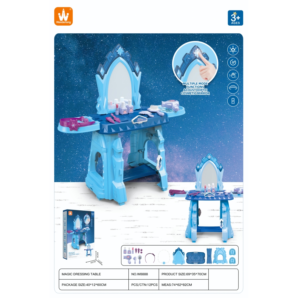 "Blue Princess" tualeto reikmenys ir priedai
