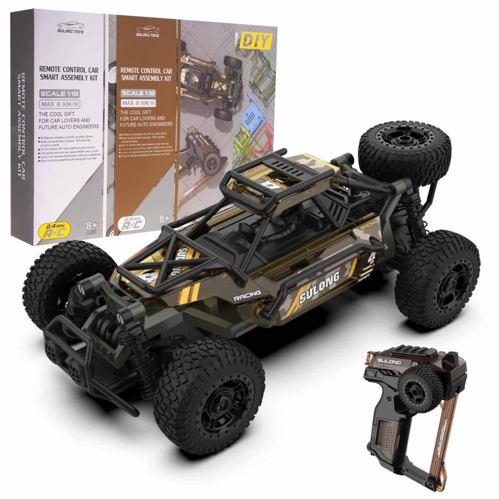 Nuotoliniu būdu valdomas SULONG Crawler 1:18 2.4GHz