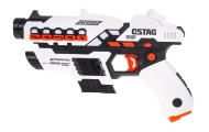Zestaw Pistoletów Laserowych + Tarcze Z Funkcją Dymu