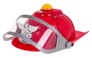 Interaktywny Kask Strażaka dla dzieci 3+ Dźwięki Syren + Światełka + Regulowany obwód