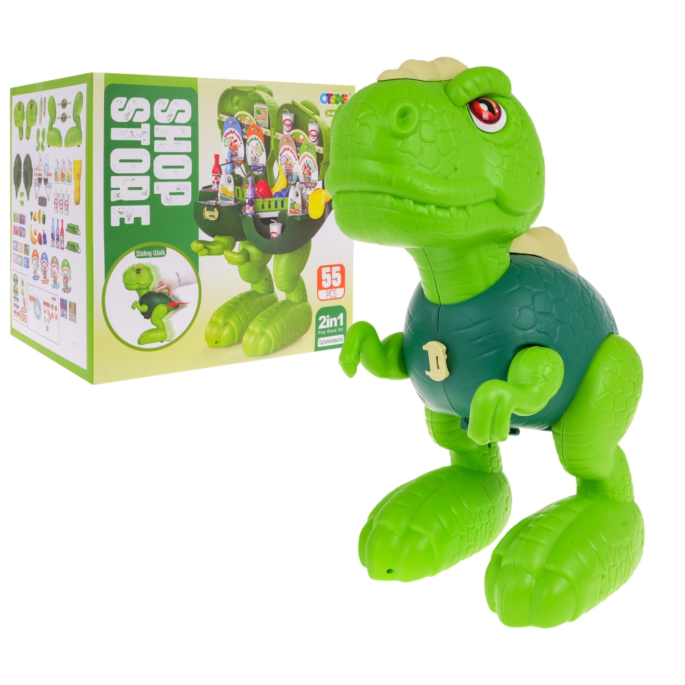Parduotuvė Dinozauras + priedai