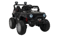 Elektromobilis OFF ROAD Speed, juodas-Elektromobiliai vaikams, Visureigiai-e-vaikas