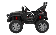 Elektromobilis OFF ROAD Speed, juodas-Elektromobiliai vaikams, Visureigiai-e-vaikas