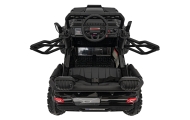 Elektromobilis OFF ROAD Speed, juodas-Elektromobiliai vaikams, Visureigiai-e-vaikas