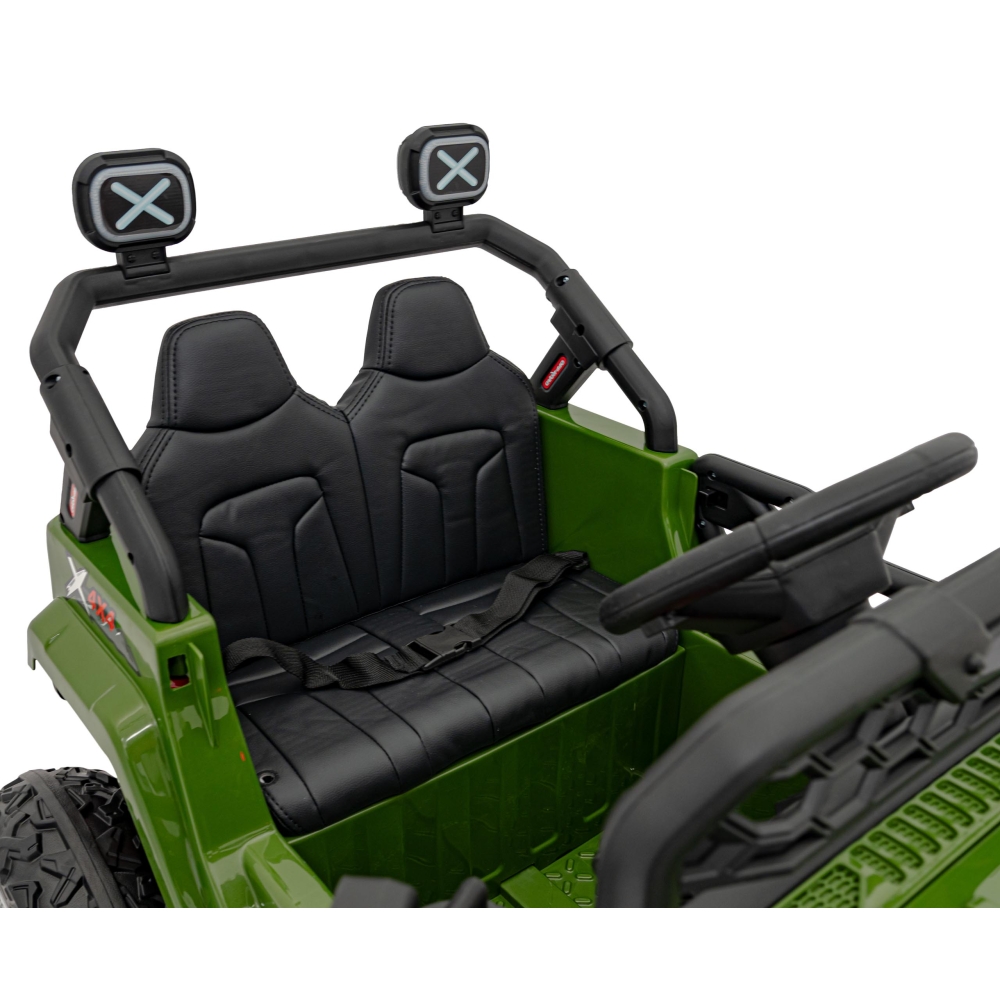Elektromobilis OFF ROAD Speed, žalia-Elektromobiliai vaikams, Visureigiai-e-vaikas