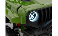 Elektromobilis OFF ROAD Speed, žalia-Elektromobiliai vaikams, Visureigiai-e-vaikas