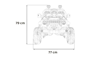 Elektromobilis OFF ROAD Speed, rožinis-Elektromobiliai vaikams, Visureigiai-e-vaikas