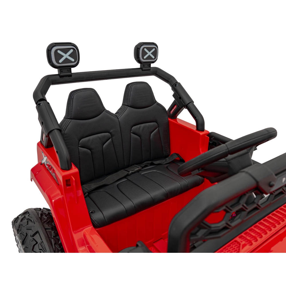 Elektromobilis OFF ROAD Speed, raudona-Elektromobiliai vaikams, Visureigiai-e-vaikas