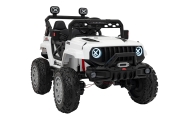 Elektromobilis OFF ROAD Speed, baltas-Elektromobiliai vaikams, Visureigiai-e-vaikas