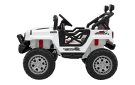 Elektromobilis OFF ROAD Speed, baltas-Elektromobiliai vaikams, Visureigiai-e-vaikas