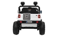 Elektromobilis OFF ROAD Speed, baltas-Elektromobiliai vaikams, Visureigiai-e-vaikas