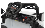 Elektromobilis OFF ROAD Speed, baltas-Elektromobiliai vaikams, Visureigiai-e-vaikas