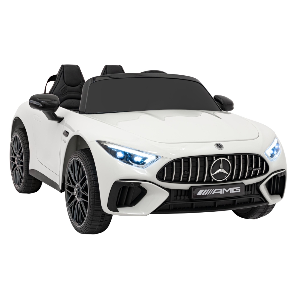 Elektromobilis Mercedes-Benz AMG SL63, White-Elektromobiliai vaikams, Mašinos-e-vaikas