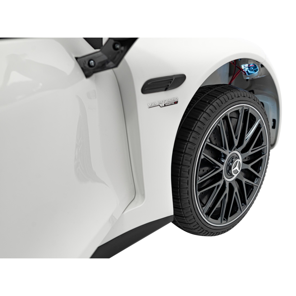 Elektromobilis Mercedes-Benz AMG SL63, White-Elektromobiliai vaikams, Mašinos-e-vaikas