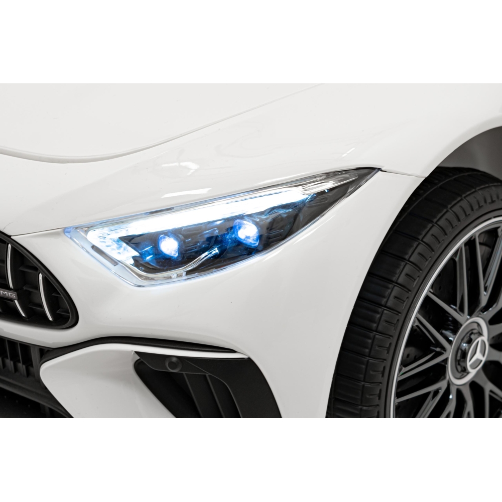 Elektromobilis Mercedes-Benz AMG SL63, White-Elektromobiliai vaikams, Mašinos-e-vaikas