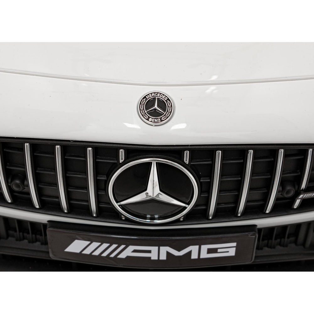Elektromobilis Mercedes-Benz AMG SL63, White-Elektromobiliai vaikams, Mašinos-e-vaikas