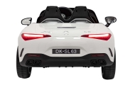 Elektromobilis Mercedes-Benz AMG SL63, White-Elektromobiliai vaikams, Mašinos-e-vaikas