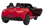 Pojazd Mercedes Benz AMG SL63 Czerwony
