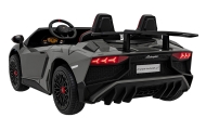 Dvivietis elektromobilis Lamborghini Aventador SV, Grey-Elektromobiliai vaikams, Mašinos-e-vaikas