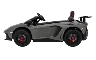 Dvivietis elektromobilis Lamborghini Aventador SV, Grey-Elektromobiliai vaikams, Mašinos-e-vaikas