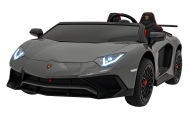 Dvivietis elektromobilis Lamborghini Aventador SV, Grey-Elektromobiliai vaikams, Mašinos-e-vaikas