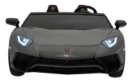 Dvivietis elektromobilis Lamborghini Aventador SV, Grey-Elektromobiliai vaikams, Mašinos-e-vaikas