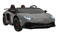Dvivietis elektromobilis Lamborghini Aventador SV, Grey-Elektromobiliai vaikams, Mašinos-e-vaikas