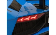 Dvivietis elektromobilis Lamborghini Aventador SV, Blue-Elektromobiliai vaikams, Mašinos-e-vaikas