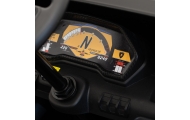 Lamborghini Aventador SV na akumulator dla 2 dzieci Niebieski + Silnik bezszczotkowy + Pompowane koła + Audio LED