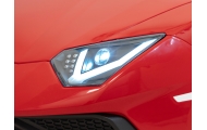 Lamborghini Aventador SV na akumulator dla 2 dzieci Czerwony + Silnik bezszczotkowy + Pompowane koła + Audio LED