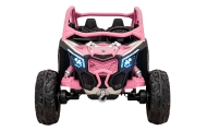 Elektrinis Buggy Maverick Turbo RR, Pink-Elektromobiliai vaikams, Keturračiai ir bagiai-e-vaikas