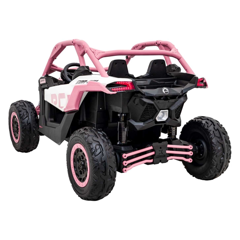 Elektrinis Buggy Maverick Turbo RR, Pink-Elektromobiliai vaikams, Keturračiai ir bagiai-e-vaikas