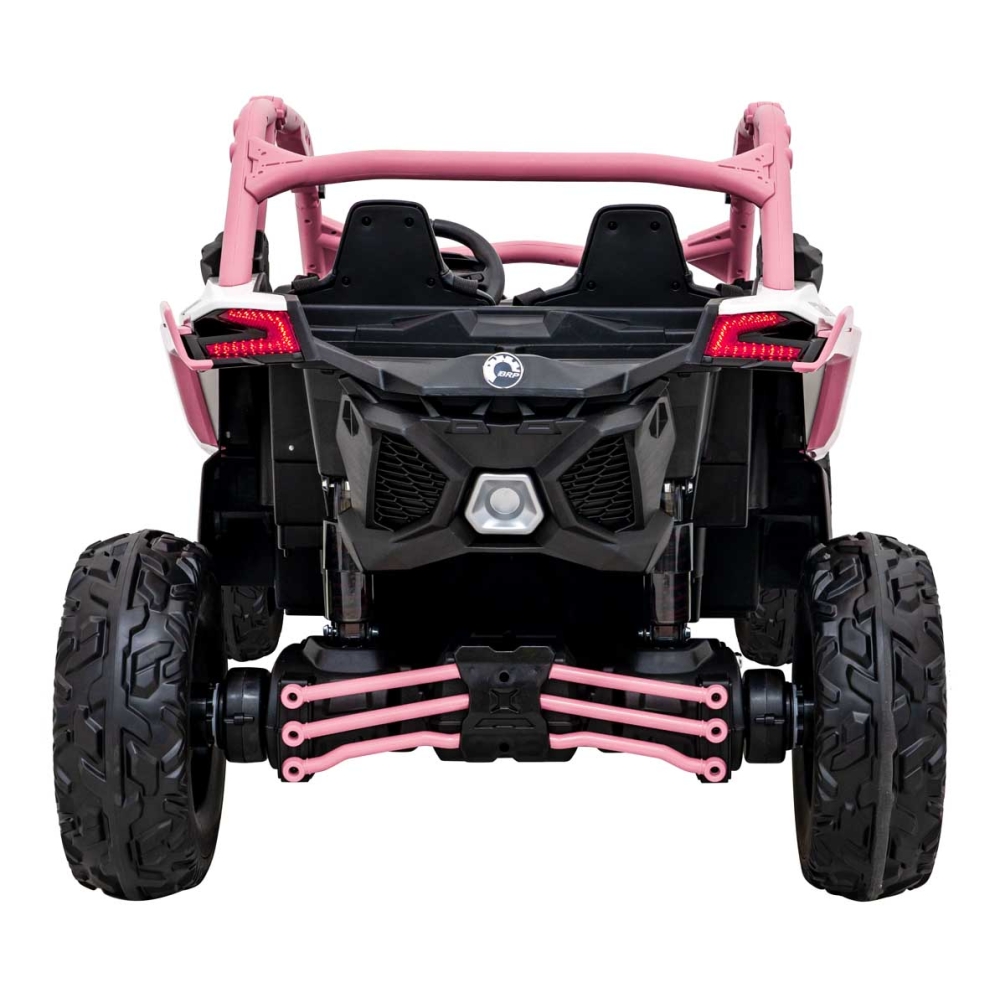 Elektrinis Buggy Maverick Turbo RR, Pink-Elektromobiliai vaikams, Keturračiai ir bagiai-e-vaikas