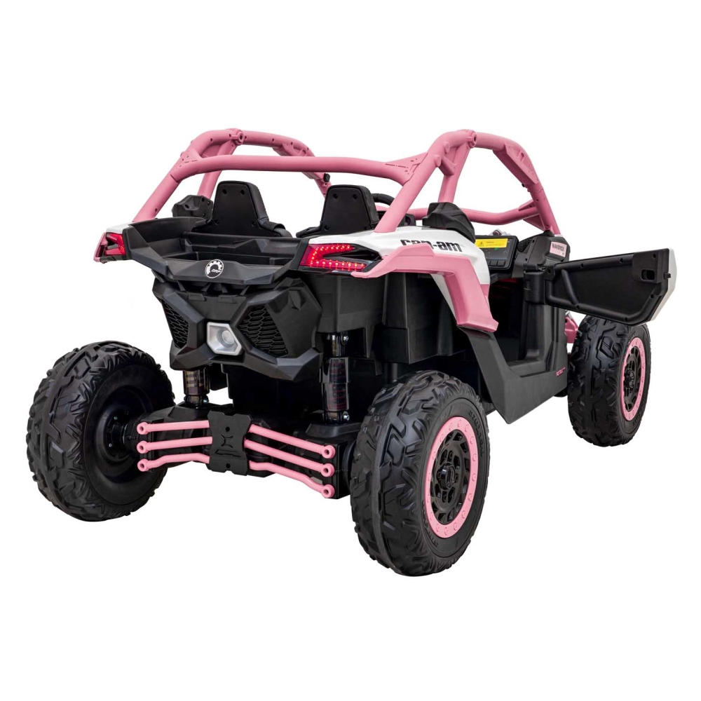 Elektrinis Buggy Maverick Turbo RR, Pink-Elektromobiliai vaikams, Keturračiai ir bagiai-e-vaikas